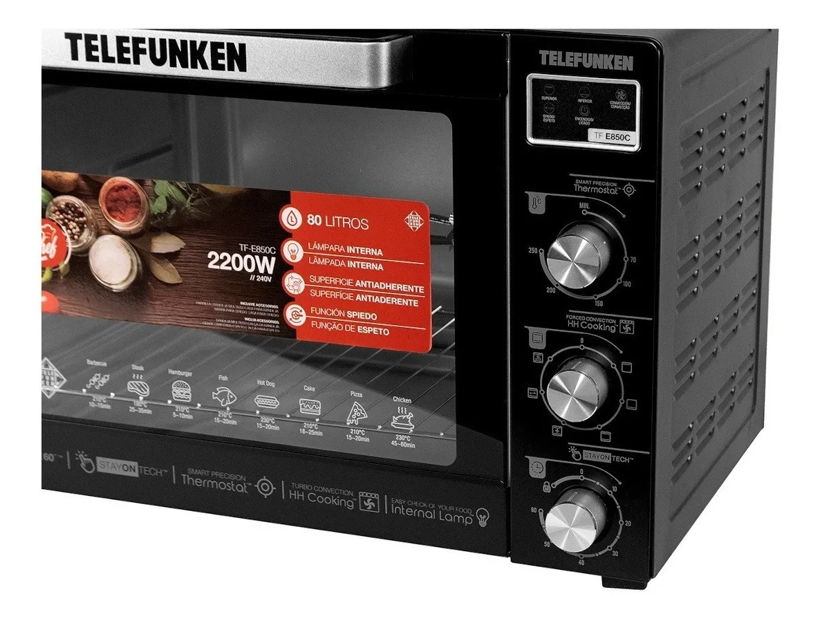 Horno Eléctrico Telefunken TF-E850C