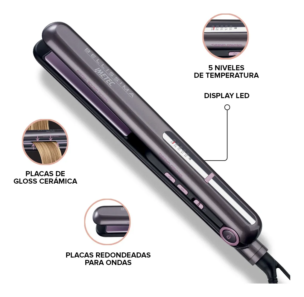 plancha de pelo bellíssima b9 300 m1550