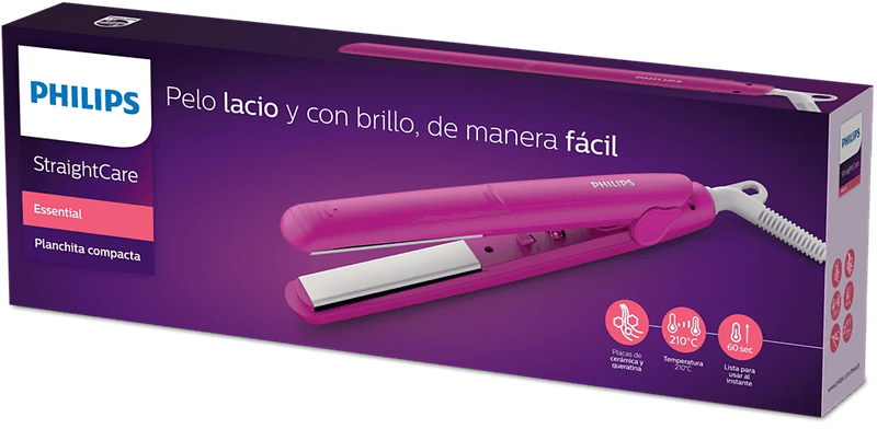 planchita de pelo philips straightcare essential hp8401