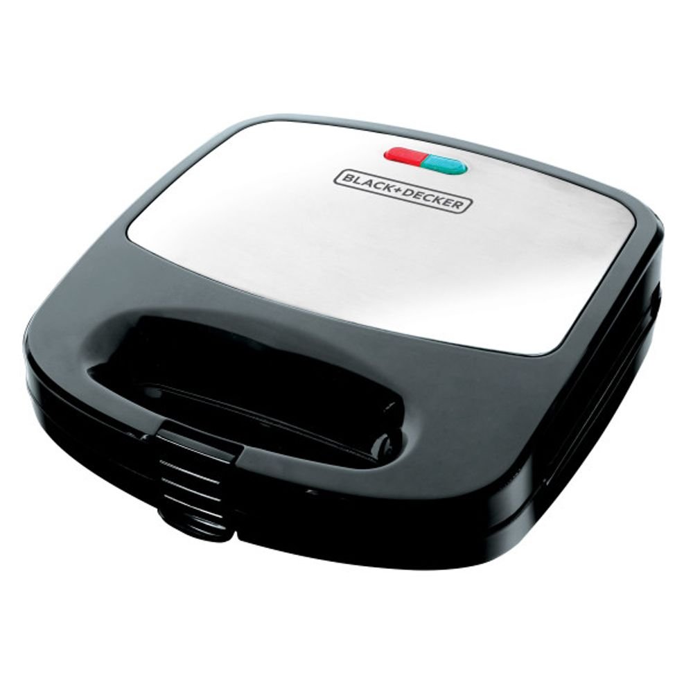 sandwichera y wafflera 2 en 1 black + decker wm2000s-ar