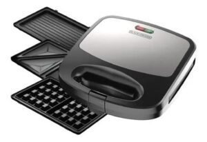 sandwichera y wafflera 2 en 1 black + decker wm2000s-ar
