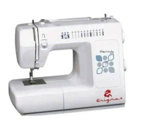 máquina de coser enigma aeris 8107 blanca