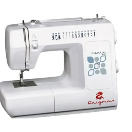 máquina de coser enigma aeris 8107 blanca